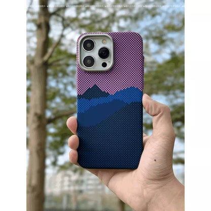 iPhone Kevlar Case - Magsafe-Mountain Blue