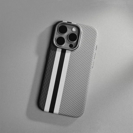 iPhone Kevlar Case - Magsafe-Classic Blackwhite