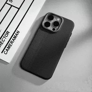 iPhone Kevlar Case - Magsafe-Classic Black blue